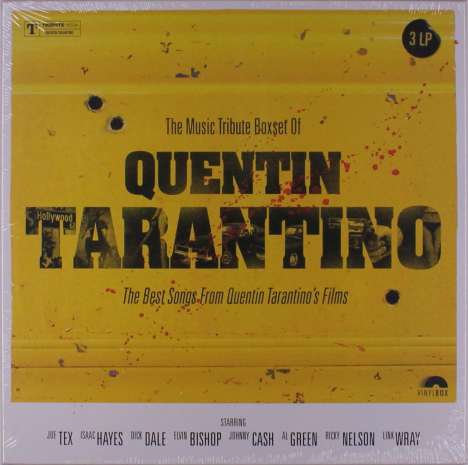 Filmmusik: The Music Tribute Boxset Of Quentin Tarentino (remastered), 3 LPs