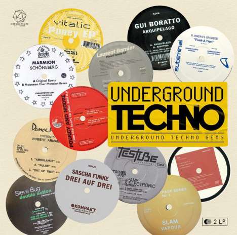 Underground Techno (remastered), 2 LPs