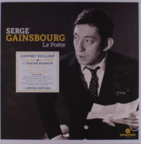 Serge Gainsbourg (1928-1991): Le Poète (Limited Edition Box Set), 3 LPs