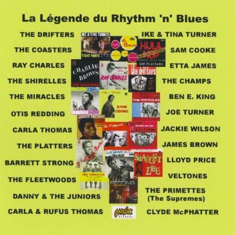 La Legende Du Rhythm 'n' Blues, CD
