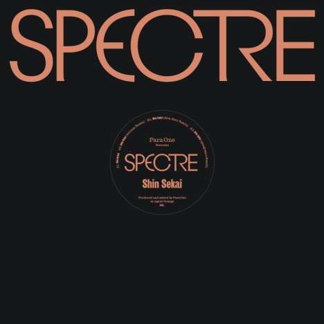Para One: Spectre (1/3): Shin Sekai (Alva Noto, Actress, Speakwave Remix), Single 12"