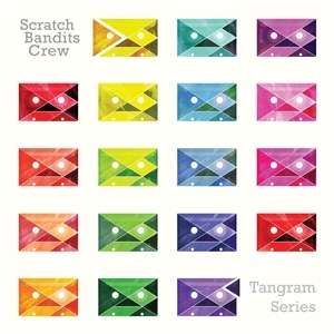 Scratch Bandits Crew: Tangram Series (Transparent Splatter Vinyl), LP