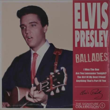 Elvis Presley (1935-1977): Ballades (The Signature Collection 5) (Limited Numbered Edition) (Rose Vinyl), Single 7"