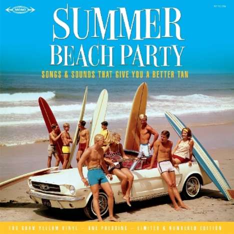 Summer Beach Party (remastered) (180g) (Limited Numbered Edition) (Yellow Gold Vinyl), LP