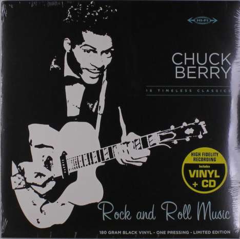 Chuck Berry: Rock And Roll Music (remastered) (180g) (Limited Numbered Edition), 1 LP und 1 CD