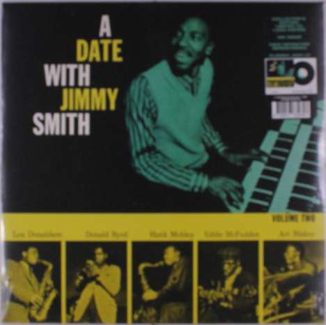 Jimmy Smith (Organ) (1928-2005): A Date With Jimmy Smith Volume 2 (remastered) (180g) (Limited Edition), LP