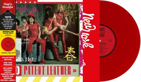 New York Dolls: Red Patent Leather (Limited Edition) (Red Vinyl), LP