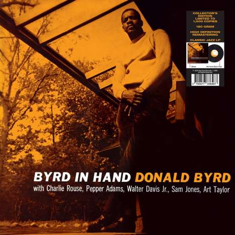 Donald Byrd (1932-2013): Byrd In Hand (remastered) (180g) (Limited Collector's Edition), LP