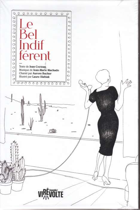 Aurore Bucher: Le Bel Indifférent, 1 CD und 1 Buch