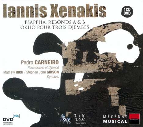 Iannis Xenakis (1922-2001): Okho für 3 Djembes, CD