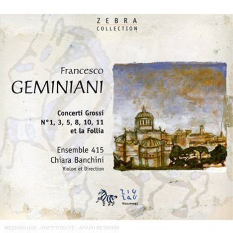 Francesco Geminiani (1687-1762): 6 Concerti grossi (nach Corellis op.5), CD