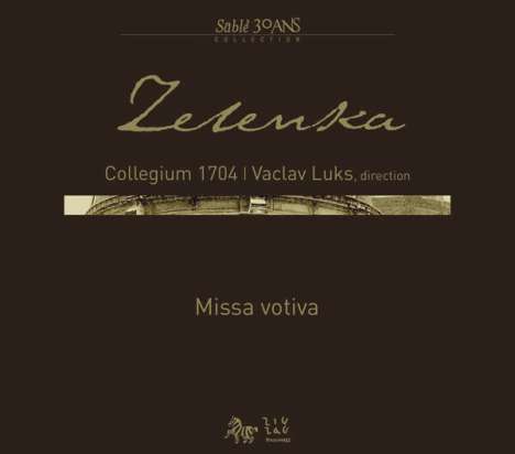 Jan Dismas Zelenka (1679-1745): Missa Votiva ZWV 18, CD
