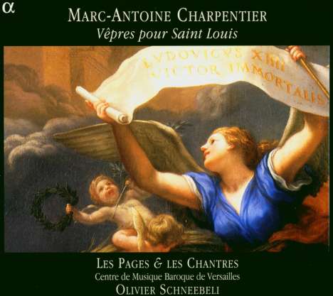 Marc-Antoine Charpentier (1643-1704): Vepres pour Saint Louis, CD