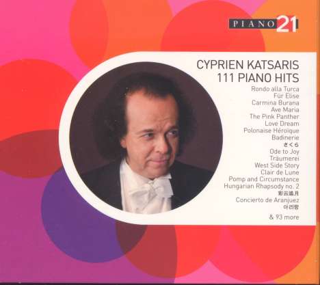 Cyprien Katsaris - 111 Piano Hits, 5 CDs