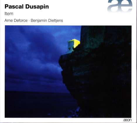 Pascal Dusapin (geb. 1955): Kammermusik für Cello &amp; Klarinette "Item", 2 CDs