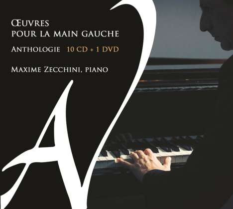 Klavierwerke für die linke Hand "Oeuvres Pour la Main Gauche" - Anthologie, 10 CDs und 1 DVD