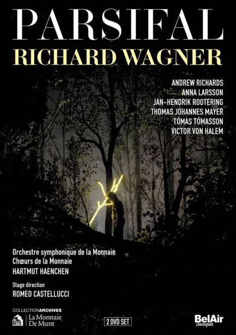 Richard Wagner (1813-1883): Parsifal, 2 DVDs