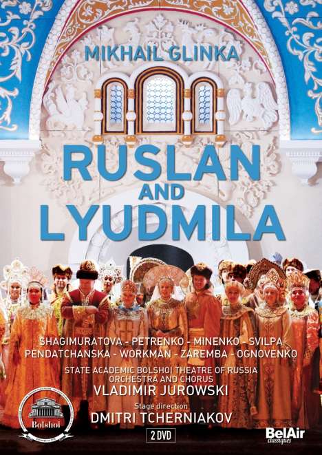 Michael Glinka (1804-1857): Ruslan &amp; Ludmila, 2 DVDs