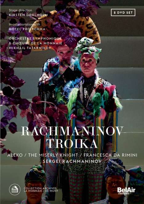 Sergej Rachmaninoff (1873-1943): Troika - Die drei Opern, 2 DVDs