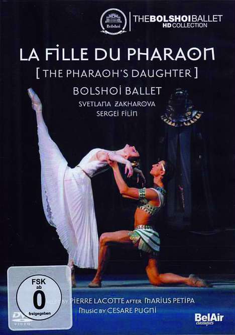 Bolshoi Ballett:La Fille du Pharaon (Cesare Pugni), DVD