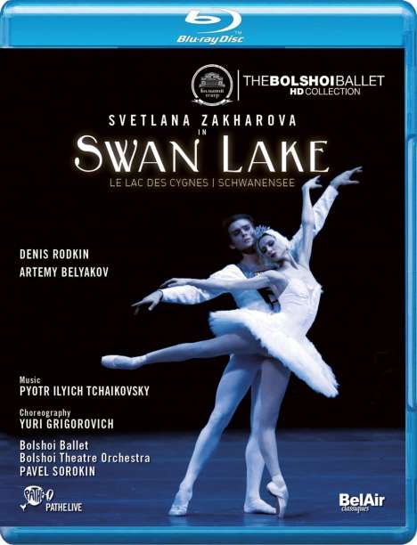 Bolshoi Ballett: Schwanensee, Blu-ray Disc