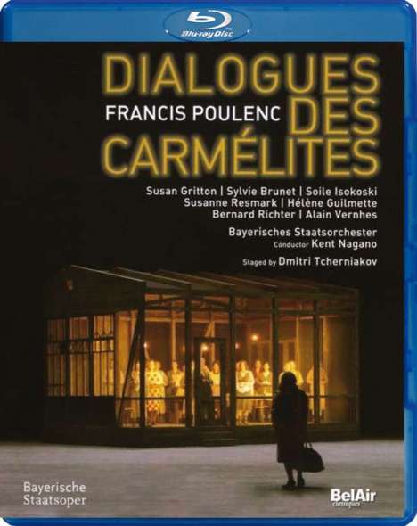Francis Poulenc (1899-1963): Dialogues des Carmelites, Blu-ray Disc