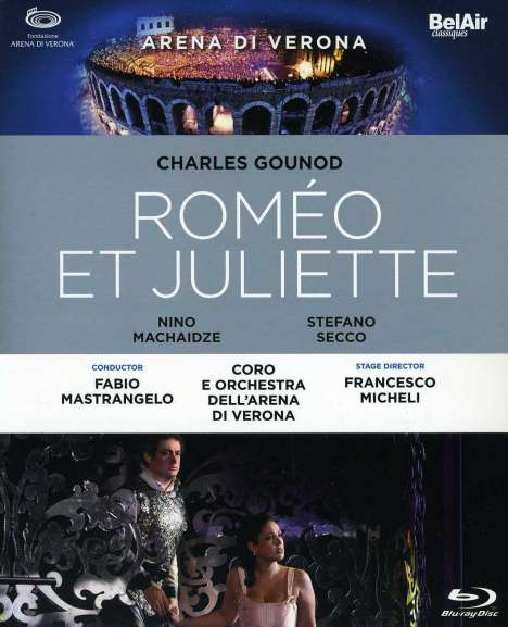 Charles Gounod (1818-1893): Romeo &amp; Juliette, Blu-ray Disc