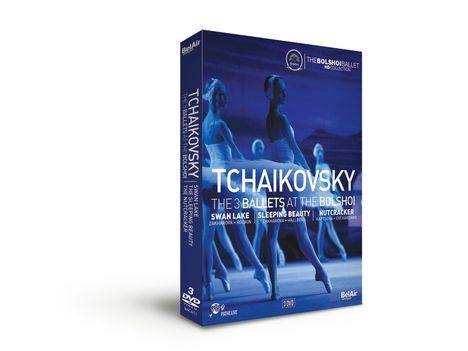 Bolshoi Ballett: Tschaikowsky, 3 DVDs
