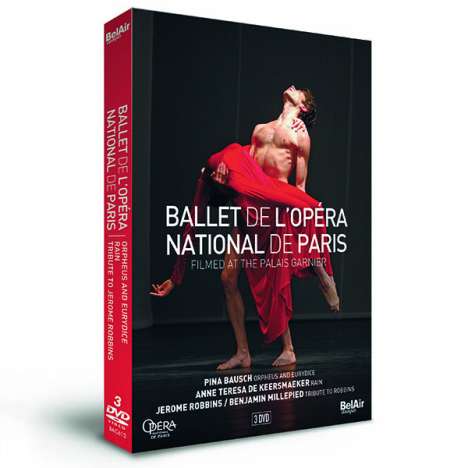 Ballet de l'Opera National de Paris - 3 Ballette, 3 DVDs