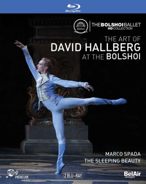 The Art of David Hallberg at the Bolshoi, 2 Blu-ray Discs