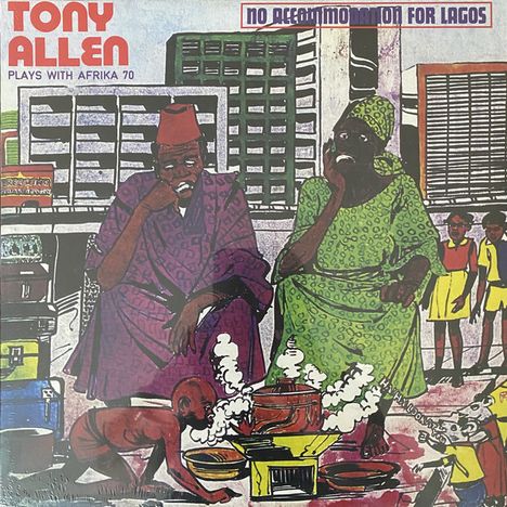 Tony Allen (1940-2020): Tony Allen Plays With Afrika 70: No Accomodation For Lagos, LP