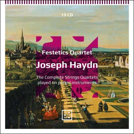 Joseph Haydn (1732-1809): Sämtliche Streichquartette (der Artaria-Ausgabe), 19 CDs
