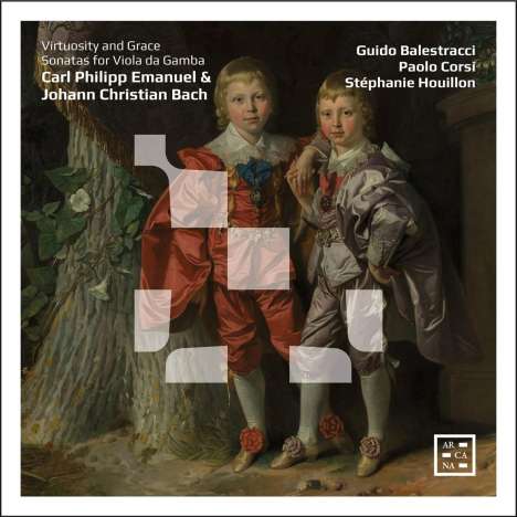 Carl Philipp Emanuel &amp; Johann Christian Bach - Virtuosity and Grace, CD