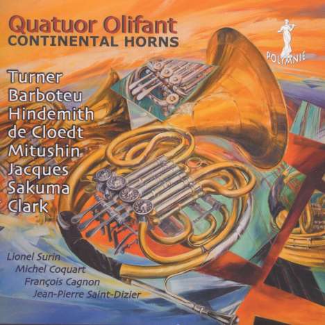 Quatuor Olifant - Continental Horns, CD