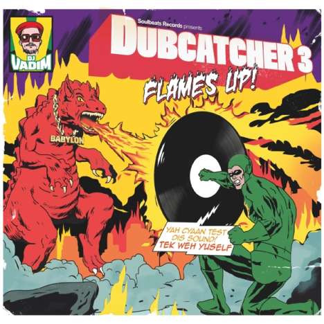 DJ Vadim: Dubcatcher 3 - Flames Up! (180g), 2 LPs