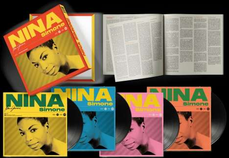 Nina Simone (1933-2003): Jazz Monuments (Box Set) (remastered) (Limited Numbered Edition), 4 LPs
