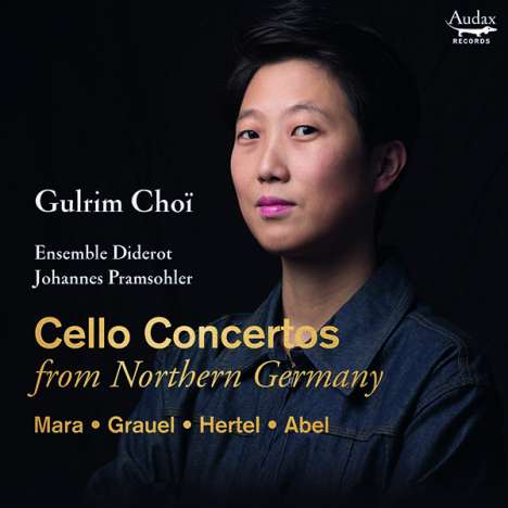 Gulrim Choi  - Cello Concertos from Northern Germany, CD