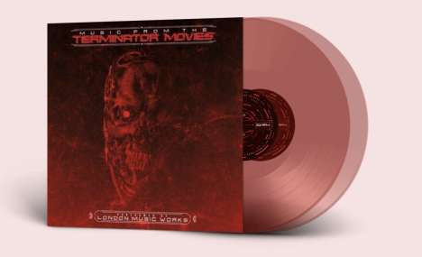 London Music Works: Filmmusik: Music From The Terminator Movies (Transparent Red Vinyl), 2 LPs