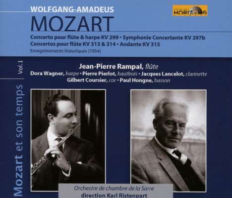 Wolfgang Amadeus Mozart (1756-1791): Flötenkonzerte Nr.1 &amp; 2, 2 CDs