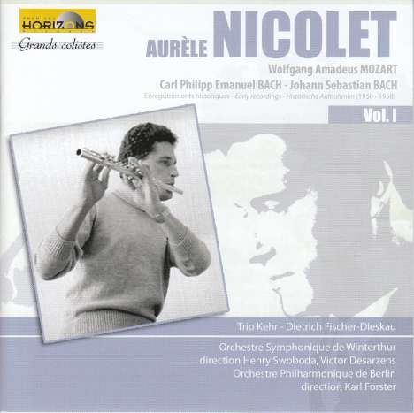 Aurele Nicolet spielt Flötenkonzerte, CD