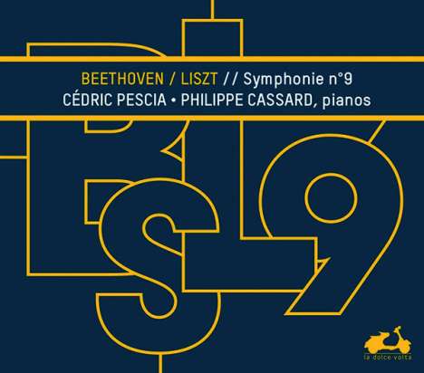 Ludwig van Beethoven (1770-1827): Symphonie Nr. 9 (für 2 Klaviere von Liszt), CD