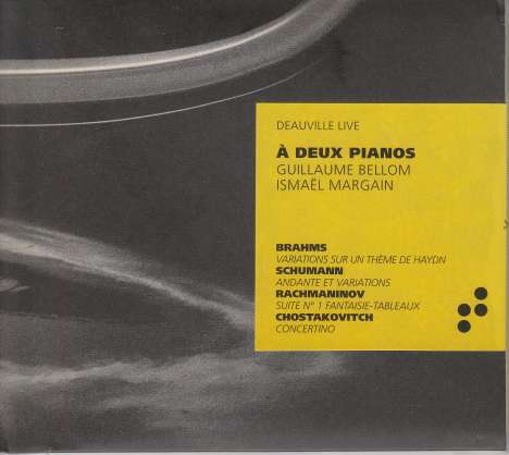 Guillaume Bellom &amp; Ismael Margain - A Deux Pianos, CD