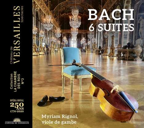Johann Sebastian Bach (1685-1750): Cellosuiten BWV 1007-1012 arr.f.Viola da Gamba, 2 CDs