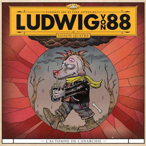 Ludwig Von 88: L'Automne De L'Anarchie (Clear Red Vinyl), LP