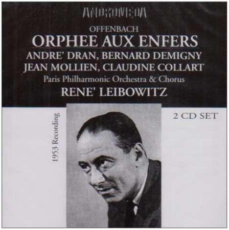 Jacques Offenbach (1819-1880): Orphee aux Enfers, 2 CDs