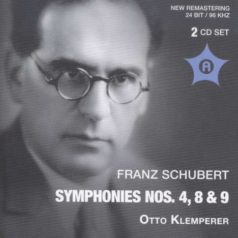 Franz Schubert (1797-1828): Symphonien Nr.4,8,9, 2 CDs