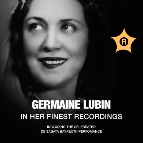 Germaine Lubin  in her Finest Recordings, CD