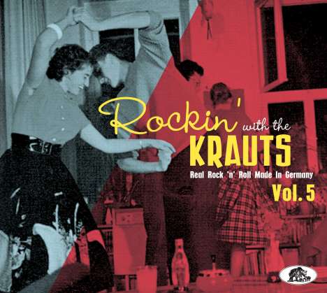 Rockin' With The Krauts: Real Rock‘n’Roll Made In Germany Vol.5, CD