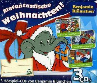 Benjamin Blümchen Weihnachtsbox, 3 CDs