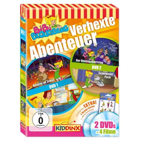 Bibi Blocksberg - Jubiläumsbox, 2 DVDs